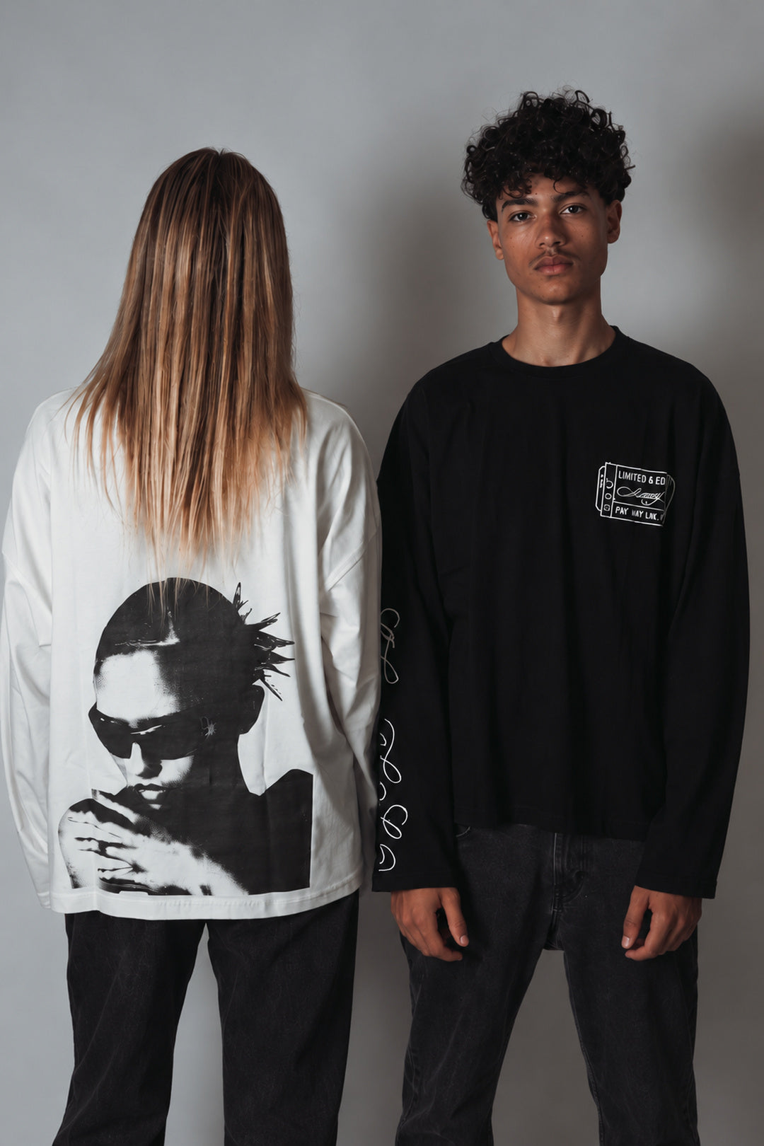 $W4G IS BORN BLACK + WHITE LONGSLEEVE PACK